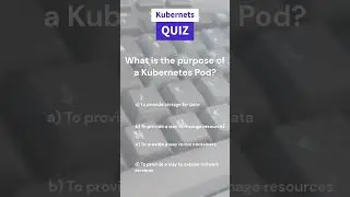 Kubernetes QUIZ - Pods  #kubernetes #study #cka #ckad #k8s