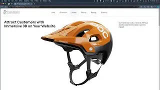 Interactive Cycling Helmet Customization | Real-Time 3D Demo - VIVIDLOOKER