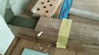 Душевой поддон с бордюром из плитки
