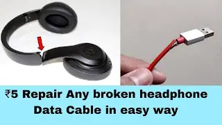 Repair Any Data Cable Broken Headphone or any wire Any toy Plastic items 100% Works better than any