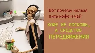 Главная причина не пить кофе и чай. Влияние и вред кофе. Кофеин это яд