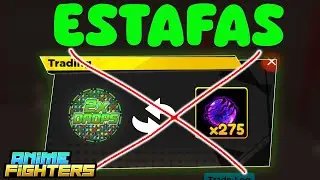 ⚠️EVITA ESTAFAS EN ANIME FIGHTERS ROBLOX