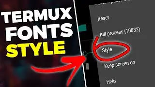 TERMUX : Change Fonts And Style | Tagda coder [Hindi]