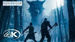 KRATOS VS GARM BOSS FIGHT - GOD OF WAR RAGNAROK PS5 4K GAMEPLAY PART #18 | 4K GAMES