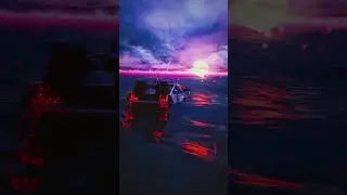 Drifting. #retro #retrowave #outrun #vaporwave #blender3d  #motiongraphics #backtothefuture