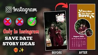 Save The Date Couple ✨ Story Ideas for Instagram #instagramstoryideas #igstoryideas #instagram