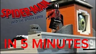 Spider-Man Into The Spider-Verse in 5 Minutes (LEGO Marvel Stop Motion)