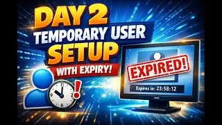 Day 2: Temporary User Setup with Expiry in Linux | User Account Expiration | 100 Days of DevOps