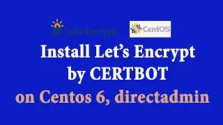 Install Free ssl Let's Encrypt By Certbot On Centos With Directadmin