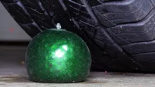 EXPERIMENT: CAR VS ORBEEZ | Crushing Crunchy & Soft Things by Car - POWER EXPERIMENT