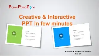 How to make creative & interactive in PPT 07🔥🔥 | 