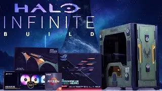 Custom Halo Infinite PC Build – Giveaways + Live PC Build (5950x / Halo 6900XT)