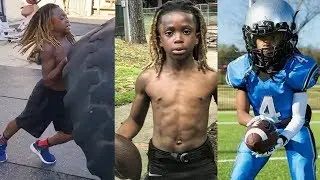 Crazy American football rocket - Jaylen Huff  | The Strongest Kids In The World