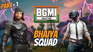 Bhaiya Squad Vs Enemy In BGMI Funny Gameplay in Tamil Part-1 #bgmitamil #squad #tamilgameplay