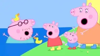 Peppa Pig Français 💧 La Plus Grande Flaque De Boue Du Monde 💧 Dessin Animé