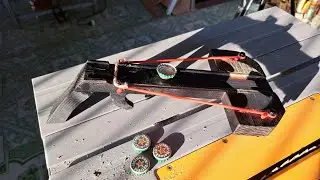 DIY The Crossbow Pistol BATMAN: A Novelty Device for Metal Bottle Cap Disposal