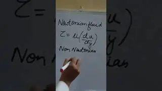Newtonian and non-newtonian fluids - Hindi
