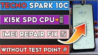 Tecno Spark 10C KI5K PTA Blocked Imei Repair 🔥💯 #TecnoSpark10C #ImeiRepair @FIXGSMTECH
