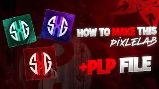TEXT LOGO 🔥 || PLP FILE || IN ANDROID || TUTORIAL || PIXLE LAB || SILENT GFX