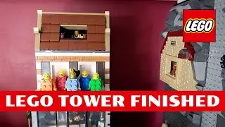 The Last Two Floors Of My LEGO City LEGO Store Tower