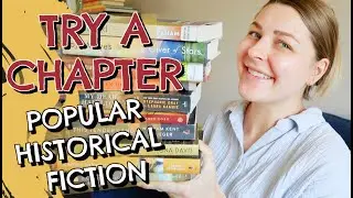 I Tried the First Chapter of 10 Popular Historical Fiction Books // TRY A CHAPTER READING VLOG