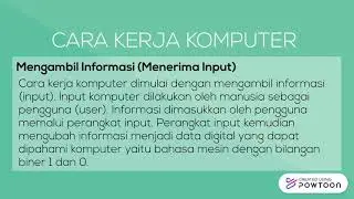 Prinsip dan Cara Kerja Komputer