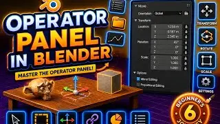 Blender Operator Panel Explained in 2 Minutes