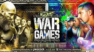 WWE NXT WarGames 2021 Men's WarGames OFFICIAL Match Card
