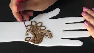 A Quick and Simple Henna design for EID | HennaStrokes