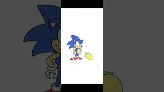 Sonic eats a lemon and dies animation
