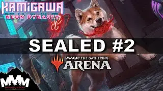 SEALED DECK AS GOOD AS A DRAFT DECK!!! |  Kamigawa Neon Dynasty: Sealed #2  |  MTG Arena