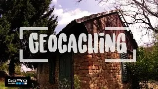 Geocaching in Abandoned House!! | Geocaching with GoPro