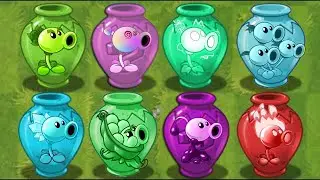 All Pea Vasebreaker VS All Zombies - PvZ 2 Gameplay Mod