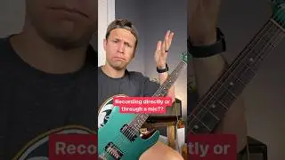 Direct or Microphone Guitar Recording?? 