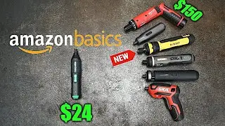 To Beat AMAZON BASICs Screwdriver is took New DeWALT, M4 Milwaukee