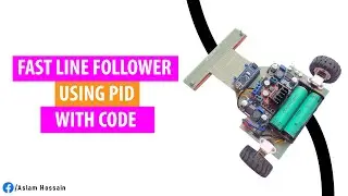 Fast Line Follower Robot using PID | How to Make Competitive LFR