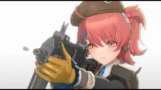 [NiloToon Unity URP shader] Girls Frontline 2 Exilium (2023 CBT3) - MP7 Cheeta rendering