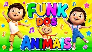 FUNK DOS ANIMAIS ♪ DESENHOS C/ SOM DOS ANIMAIS - Farm Animal | Turma Kids e Cia