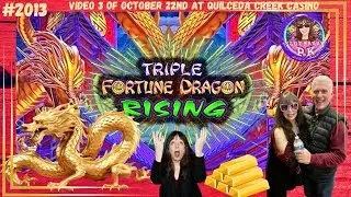 🔥💰GOLD BAR OR GOLD STAR DAY? Vid 3 of Oct 22nd at Q/ #triplefortunedragonrising #vegasslots #mustsee