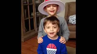 Luca and Logan Happy Birthday Papa🎼