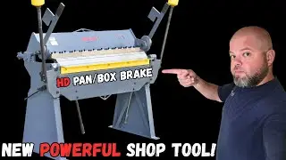 AWESOME TOOL! KAKA Industrial Box Pan Brake W4812