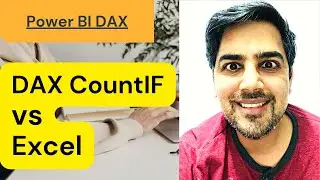 Countif Power BI as compared to Excel Countif (Easy method) - 24A (Power BI Training)