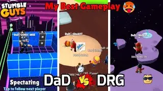 DaD vs DRG | Clan War ⚔️ | Stumble Guys