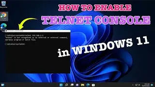 'telnet' is not recognized as an internal or external operable program or batch file