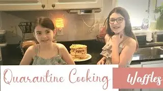 Quarantine cooking - WAFFLES from scratch (lactose free)