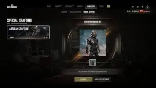PUBG Desert Enforcer COMPLETE SET