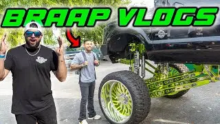 Building BRAAP VLOGS his DREAM TRUCK !!