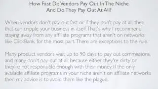 Niche Marketing 3 - Rich Niches Ideas-Questions & Answers