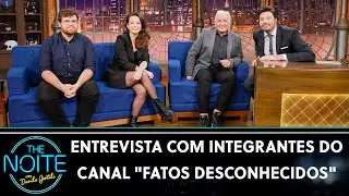 Entrevista com os apresentadores do canal 