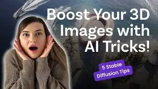 Enhance 3D images with AI - Stable Diffusion Tips